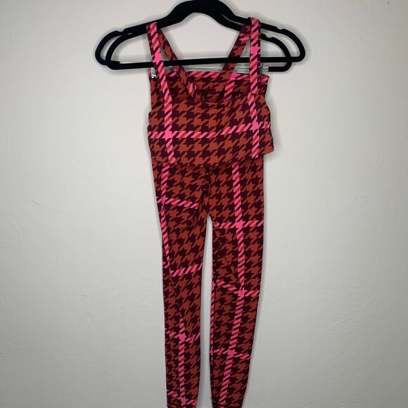 OFFLINE By Aerie Real Me Xtra Sports Bra Medium High Rise Legging Set Small - Picture 1 of 9